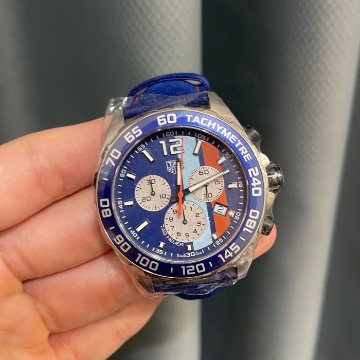 ✅Ori Tag Heuer Formula 1 Gulf New 2022 Fullset Box  Paper Terbatas