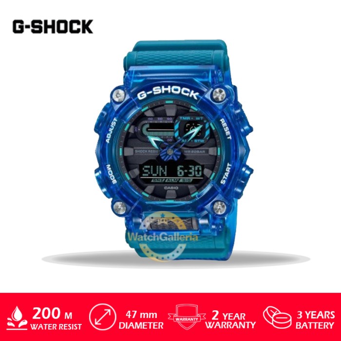 ✅Ori Casio G-Shock Ga-900Skl-2A/Ga-900Skl-2A/Ga-900Skl-2A Original Murah Diskon