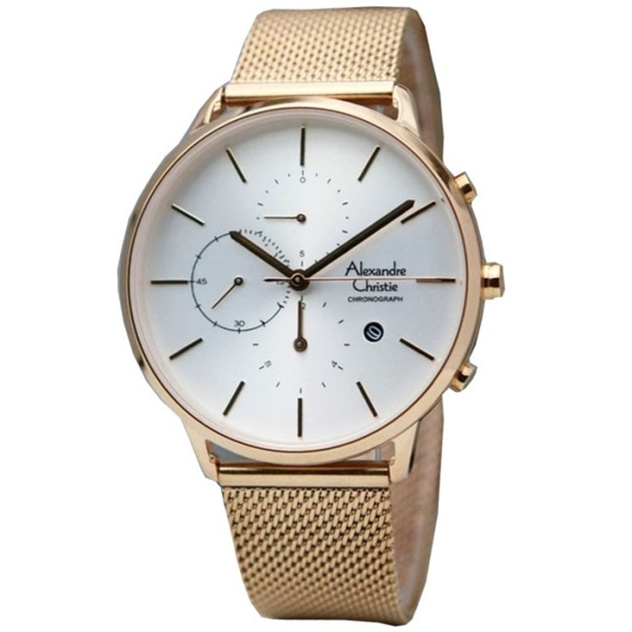 ✅Original Jam Tangan Alexandre Christie Pria Original 6555 M5 Ac6555Mc Tr Bisa Sameday