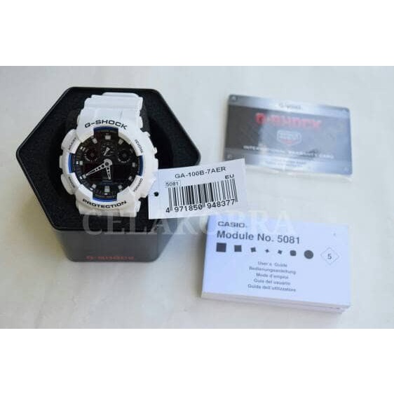 ✅Ori Gshock Ga-100B-7Aer Original Diskon