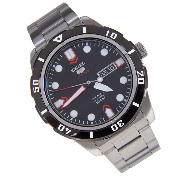 ✅Ori Seiko 5 Sports 24 Jewels 100M Sr673 Limited