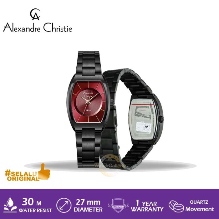 ✅New Jam Tangan Alexandre Christie Ac 2980 Lh Biprerg Wanita Original Murah Terbatas