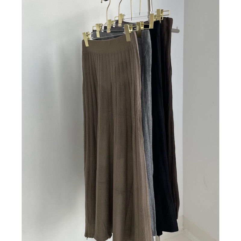 [NEW COLLECTIONS] BEST SELLER MIDI KNIT SKIRT Rok rajut import Rok rajut wanita Rok rajut span