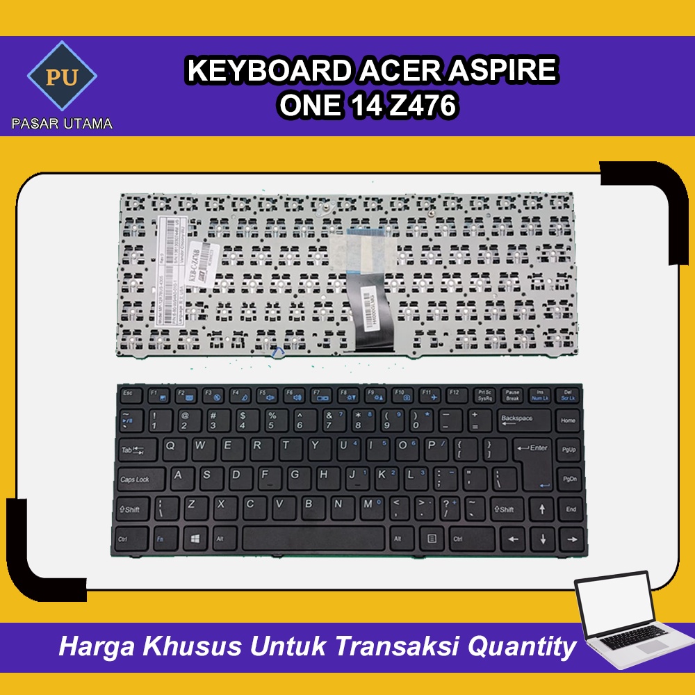 Keyboard Laptop Acer Aspire One 14 Z476