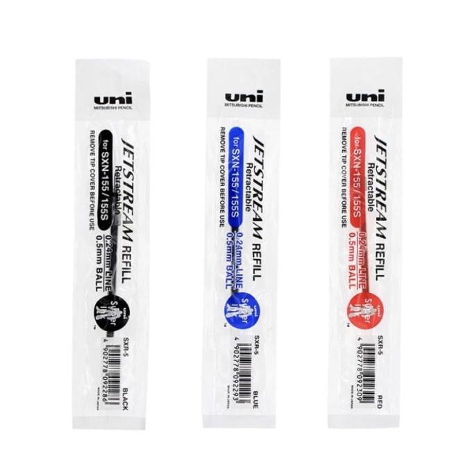 

Refill Ballpoint Uni Jetstream Sxr-5 For Sxn-150-05 Kode 366