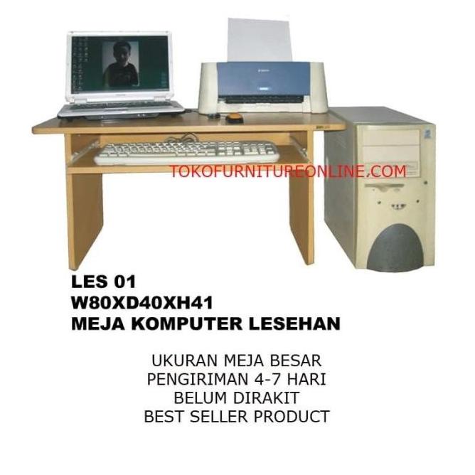 Meja Lesehan Kerja Kantor Komputer Laptop Sekolah Belajar - Mollendi