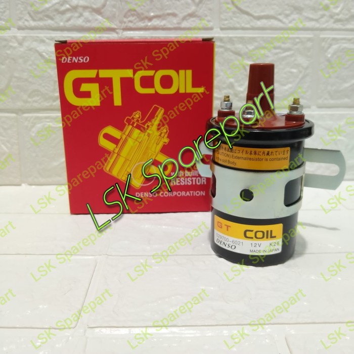 Coil Koil Ignition Pendek Kijang 5K - 7K Gt Denso Original Japan Kode Hm122