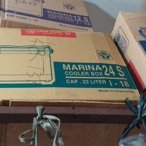 Marina Cooler Box 24s Lion Star Kotak Es 22 Liter
