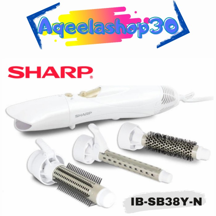 Sharp Hair Styler IB-SB38Y-N White 4 In Beauty Styler
