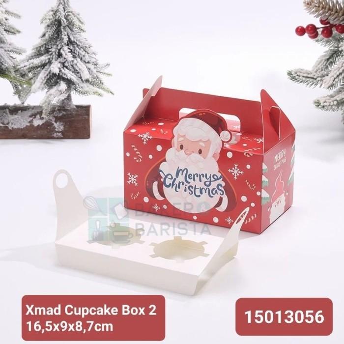 

Christmas Cupcake Box Isi 2Pcs 013056 Dus Cupcake Isi 2 Natal Xmas Box 017