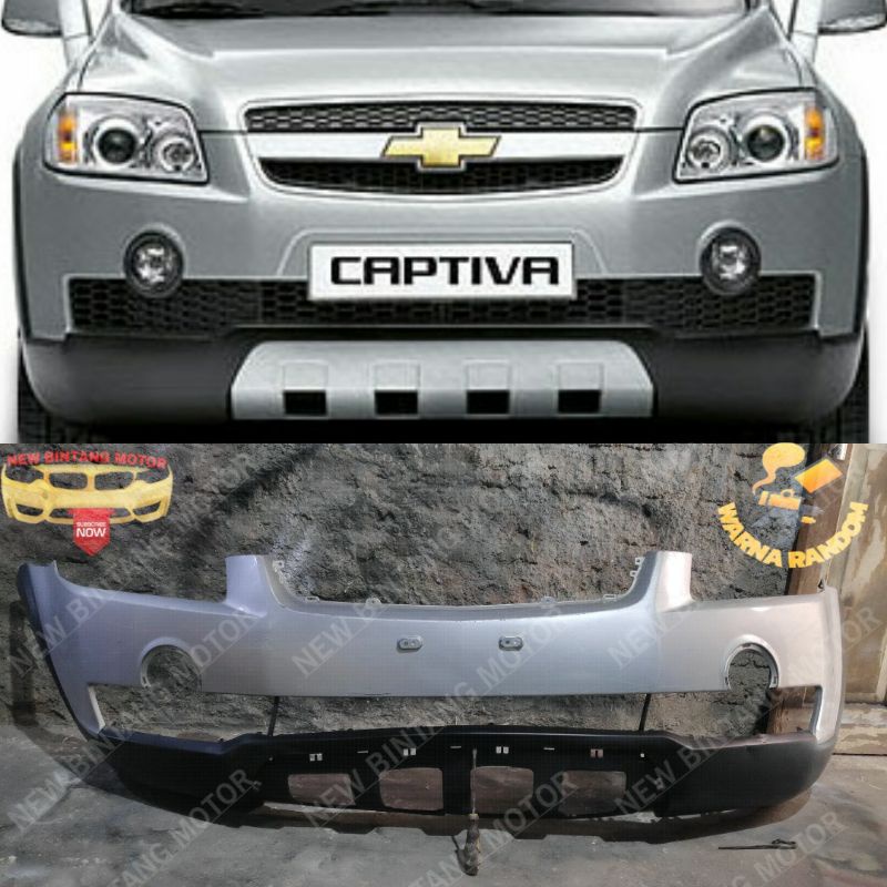 Bumper depan chevrolet captiva 2006 2010 original