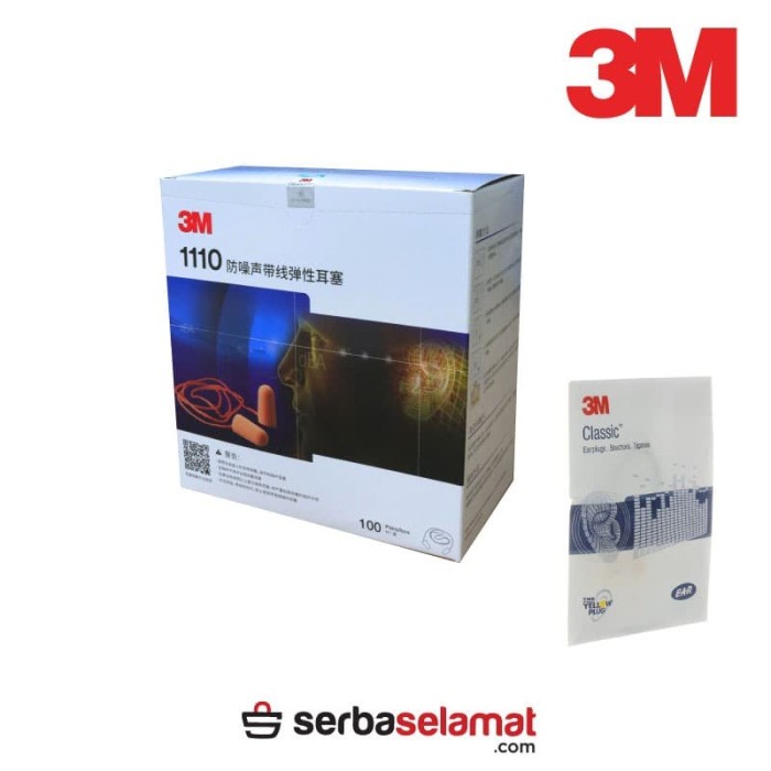 3M Earplugs 1110 -Tatasie