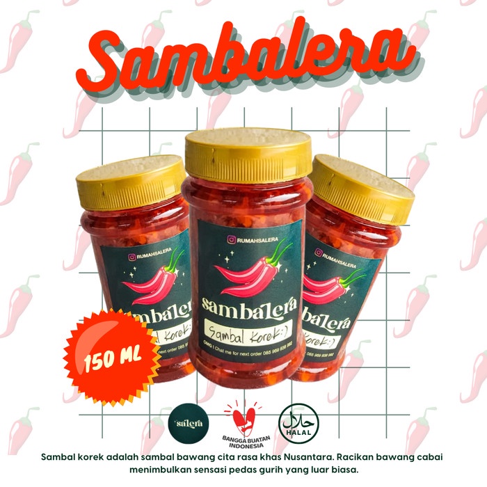 

Promo Sambal Korek Sambal Bawang Gurih Dan Pedas Khas Salera Terbaru