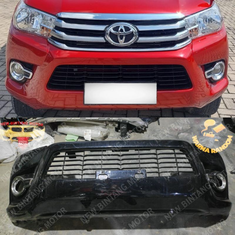 Bumper depan hilux revo 2016 2019 original