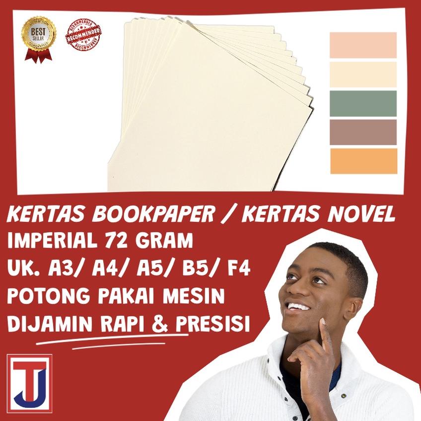 

Terbaru - Kertas Book Paper / Novel Imperial 72 Gram Ukuran F4/A4/A3/A3+/lainnya isi 500 Lembar ,,