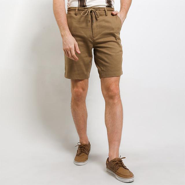 [PREMIUM] BEST PRODUCT Hush Puppies Celana Pendek Pria Tods Beige