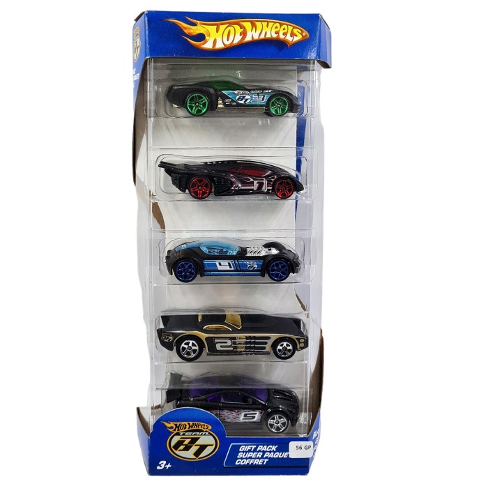 Hot Wheels 5Pack Govner Hitam - 56GP - LMH