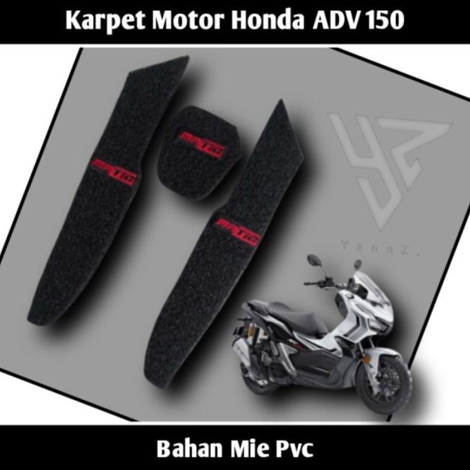 Karpet Motor Honda Adv 150/Pijakan Kaki Honda Adv 150/Karpet Mie Adv