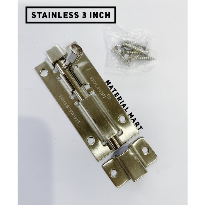 Grendel Pintu 3" Grendel Stainless Slot 3 Inch Grendel Slot Pintu