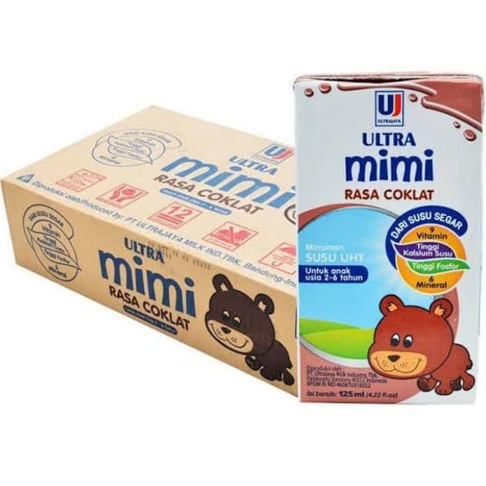 

Susu Ultra Mimi Coklat 125 Ml / Dus