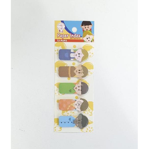 

STICKER LABEL T&J PAPER INDEX TJ-PAP2