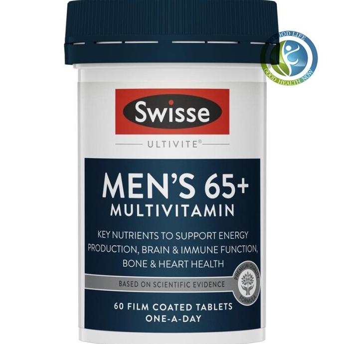Swisse Mens Multivitamin 65+ 60 Tablets Best