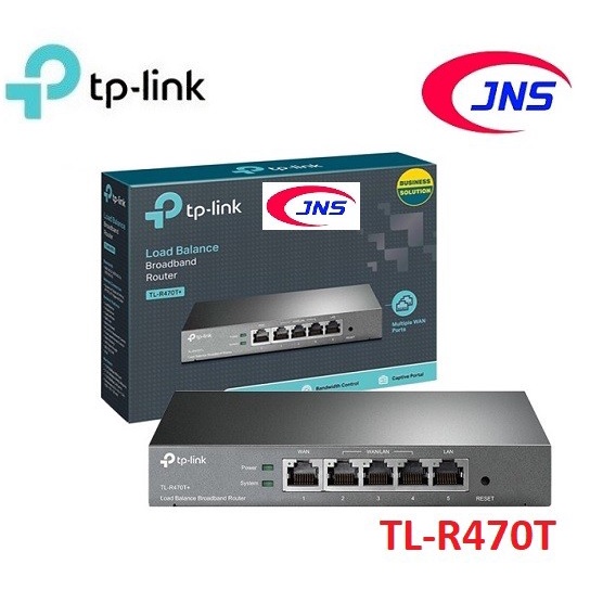 TP-Link TPLINK TL-R470T+ R470T Load Balance Broadband Router
