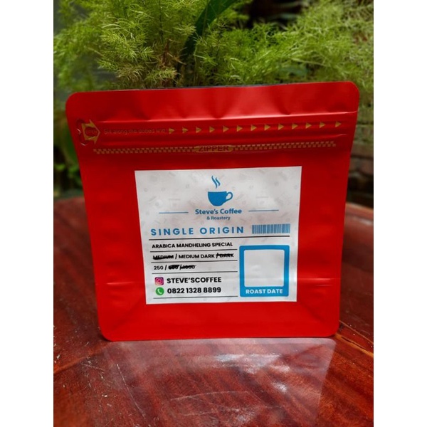 

Biji kopi Arabica Mandheling Special 250gr