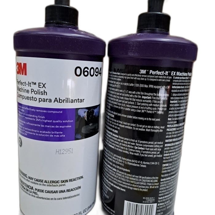 [New Ori] 3M 06094 Perfect-It Ex Machine Polish Compound Terbatas