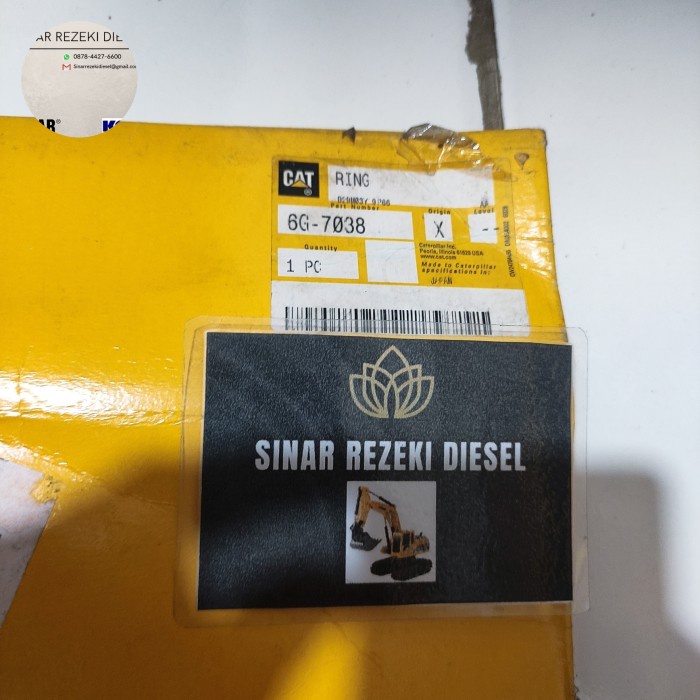 ✨Ready 6G-7038 / 6G7038 / 6G 7038 Ring Genuine Part Cat Terbaru
