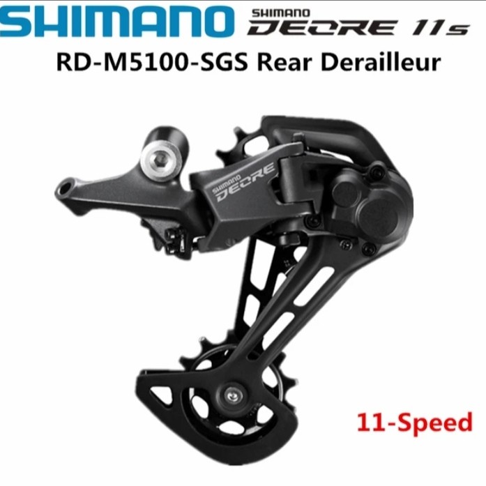 ✨Ori Rd Shimano Deore 11S M5100 Japan. Rd-M5100 Shimano Deore 11S Japan Sgs Terbaru
