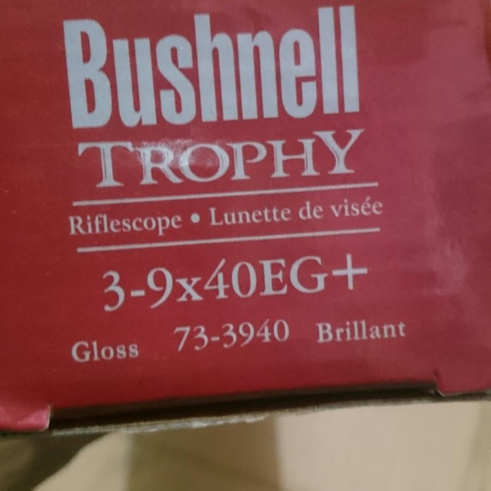 ✨New Ori Telescope Trophy Bushnell Riflescope 3-9X40Eg  Flip Floop  Sunhide Diskon