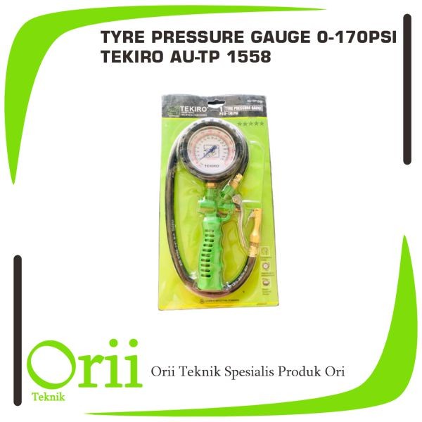 ✅Termurah Tekiro Tyre Pressure Gauge 170 Psi Au-Tp 1558 Berkualitas
