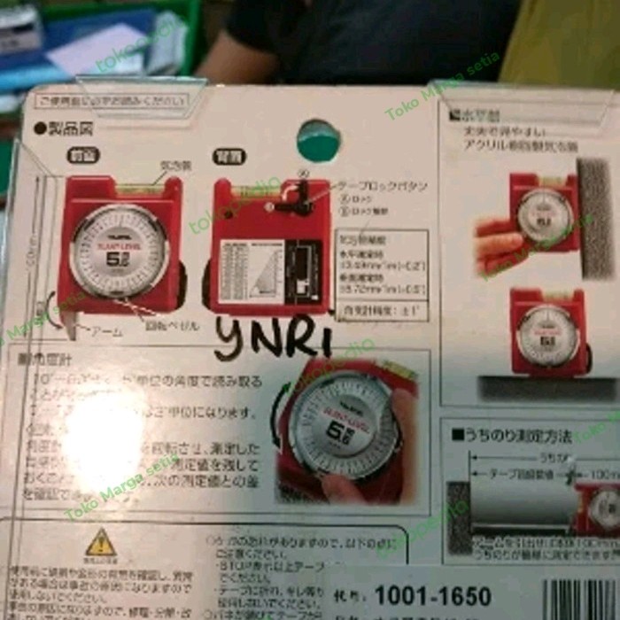 ✅Ready Jual Meteran Waterpass Tajima Slant Level 5.5M Diskon