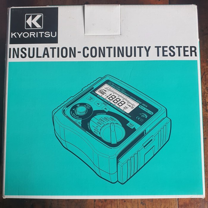 ✅Original Insulation Continuity Tester Kyoritsu 3007A /Kyoritsu Insulation 3007A Limited