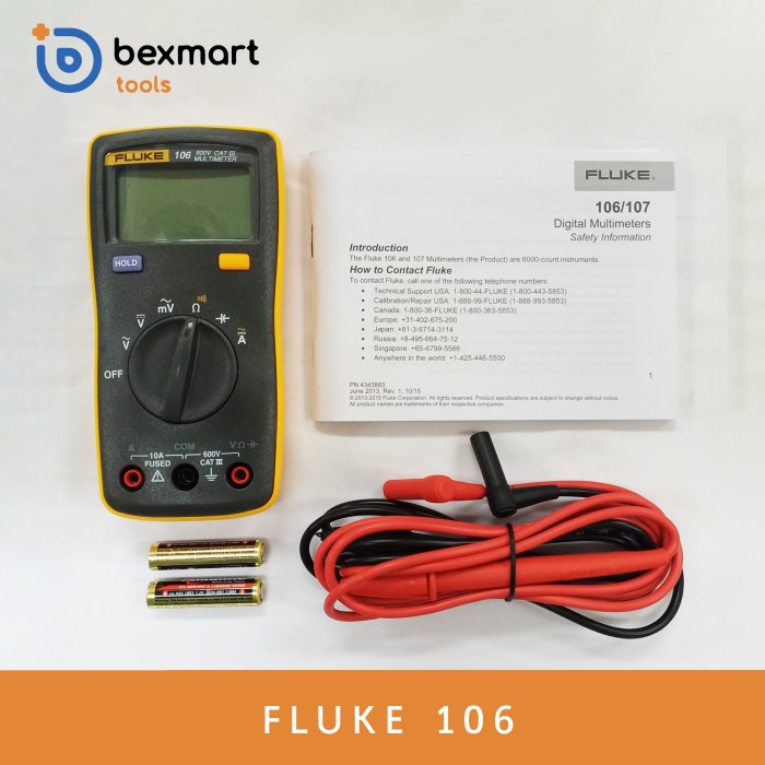 ✅Original Fluke 106 Digital Multimeter Fluke Berkualitas