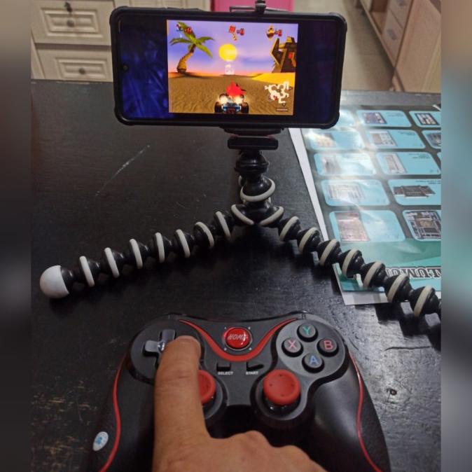 Joystick Gamepad Bluetooth X3 Game Controller Android-Hp-TV Box