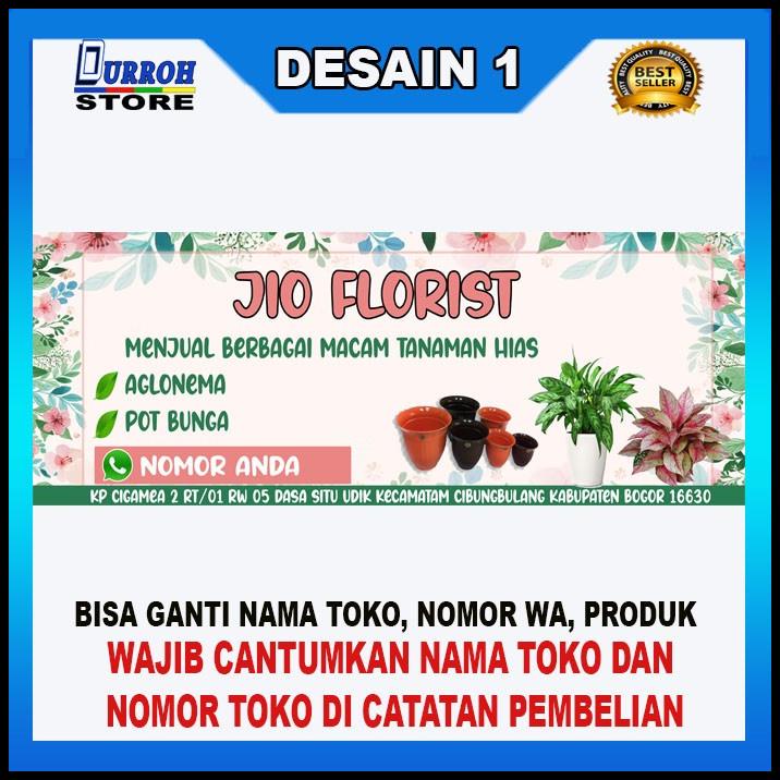 TERMURAH SPANDUK / BANNER USAHA TOKO TANAMAN 