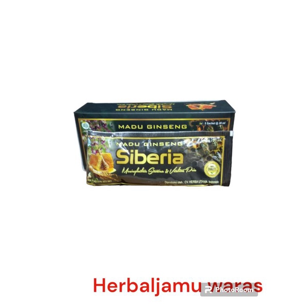 1 sachet madu ginseng Siberia