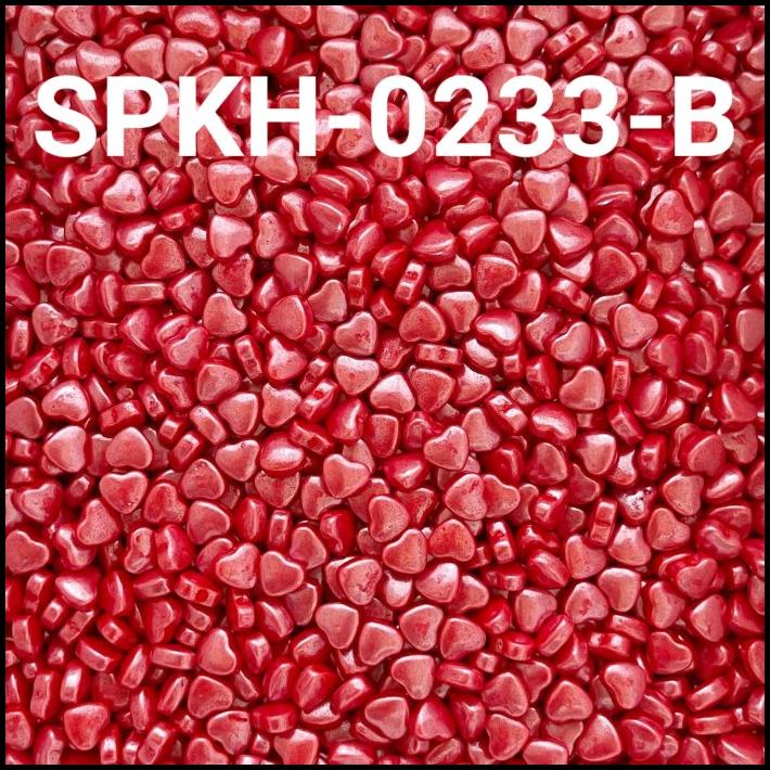 

TERBARU GR-SPKH-0233 SPRINKLES SPRINKLE SPRINKEL 500GR HATI MERAH PINK BIRU !!