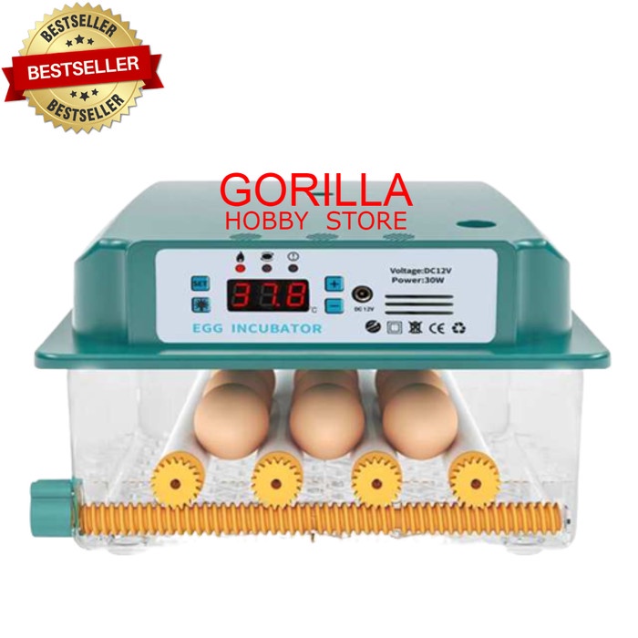 mesin penetas telur full otomatis 12 butir egg incubator inkubator