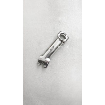 nitto nj 89 njs threadless stem silver 90mm