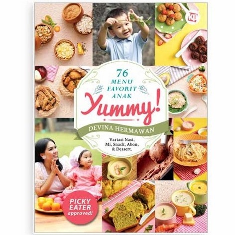 Promo Buku Yummy 76 Menu Favorit Anak Devina Hermawan .