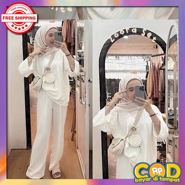 Satu Stln 1 Set Cewe Bsju Wnta Berkualitas One Set Terbaru Stelan Outfit Wsnita Korea Baju Celana Ce
