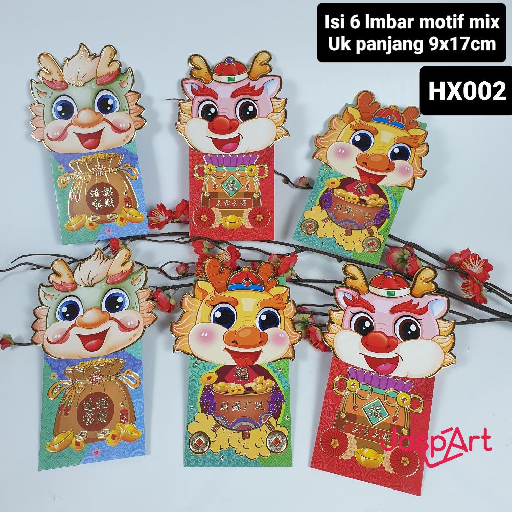 

Angpao Imlek Premium Panjang Dan Dompet Shio Naga 2024 Hongbao Imlek Shio Naga 2024 Angpao Imlek Elegen Cantik Tebal Berkualitas