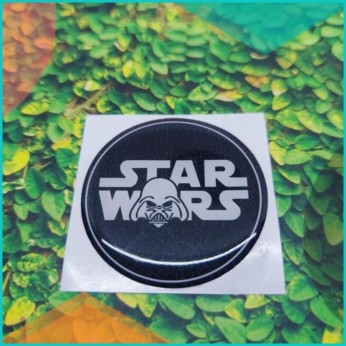 

Sticker Timbul Resin Star Wars logo 3D Motor Stiker Kecil Starwars 20