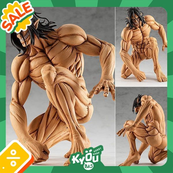 Pop Up Parade Figure Eren Yeager - Attack Titan Ver. Ready