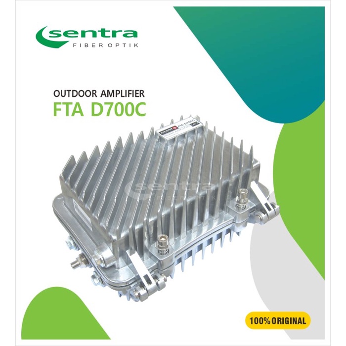 Amplifier Catv Boster D700C 750 Mhz Outdoor Falcom Technology Promo Terbaru