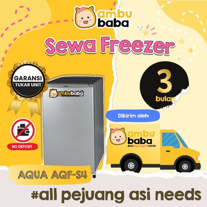 Promo Rental Freezer Asi 3 Bulan