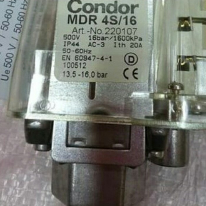 ✅Sale Pressure Switch Condor Mdr4/16 Diskon